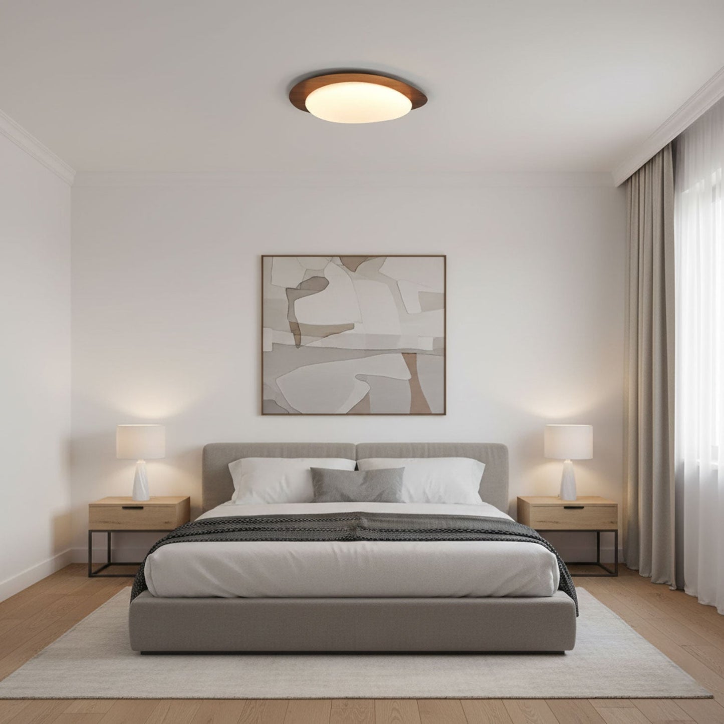 Elowen | Pebble Ceiling Fixture Modern Kitchen Entryway Light