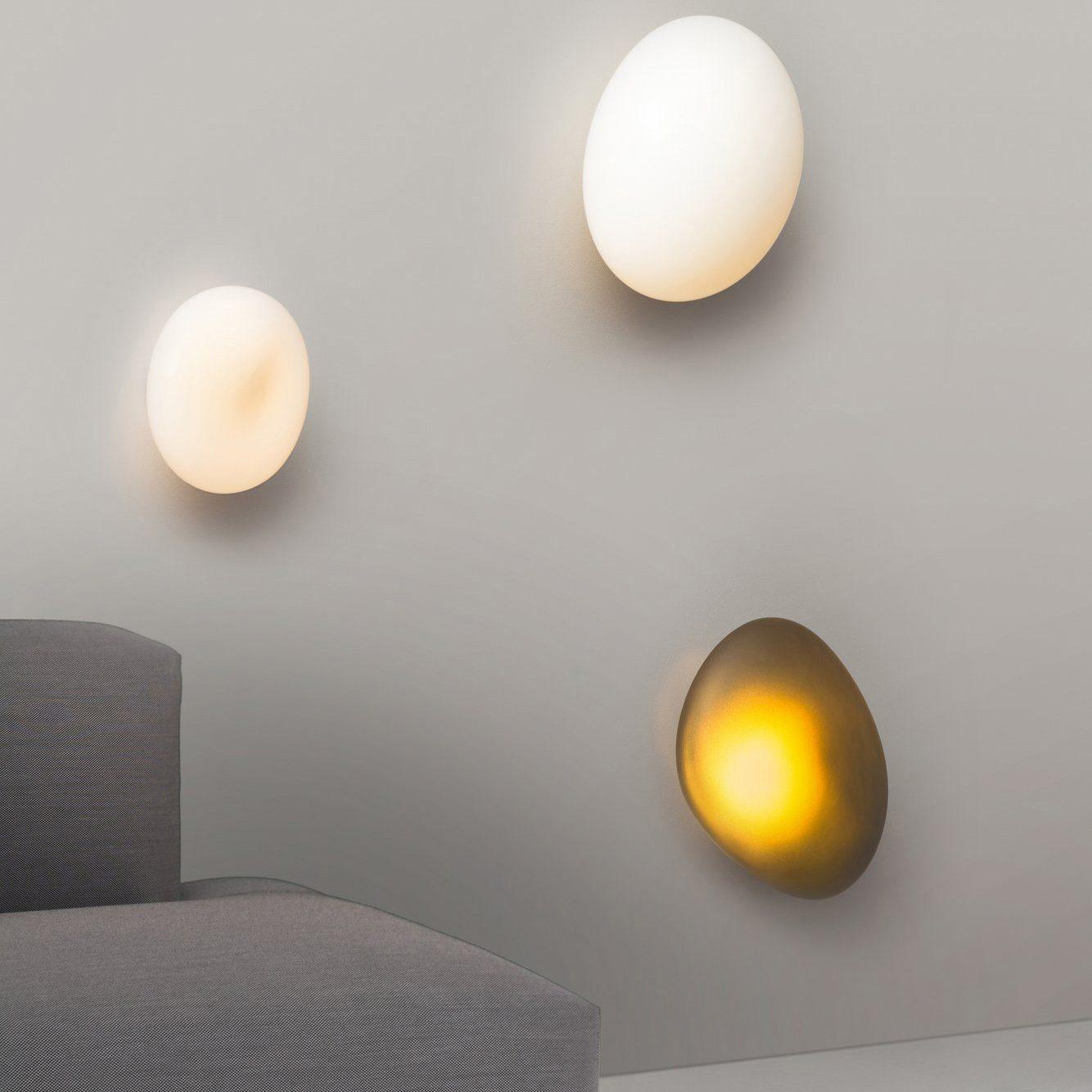 Asher | Wall Lamp Bubble Glass Light for Hallway or Office