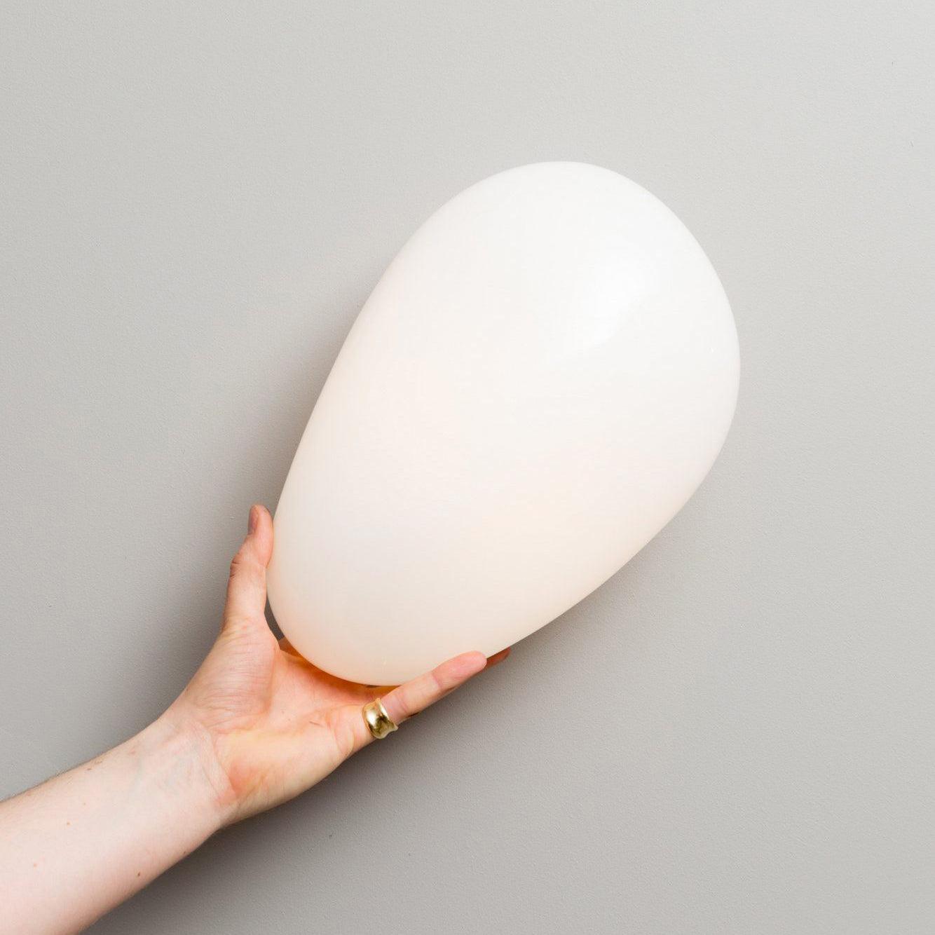 Asher | Wall Lamp Bubble Glass Light for Hallway or Office