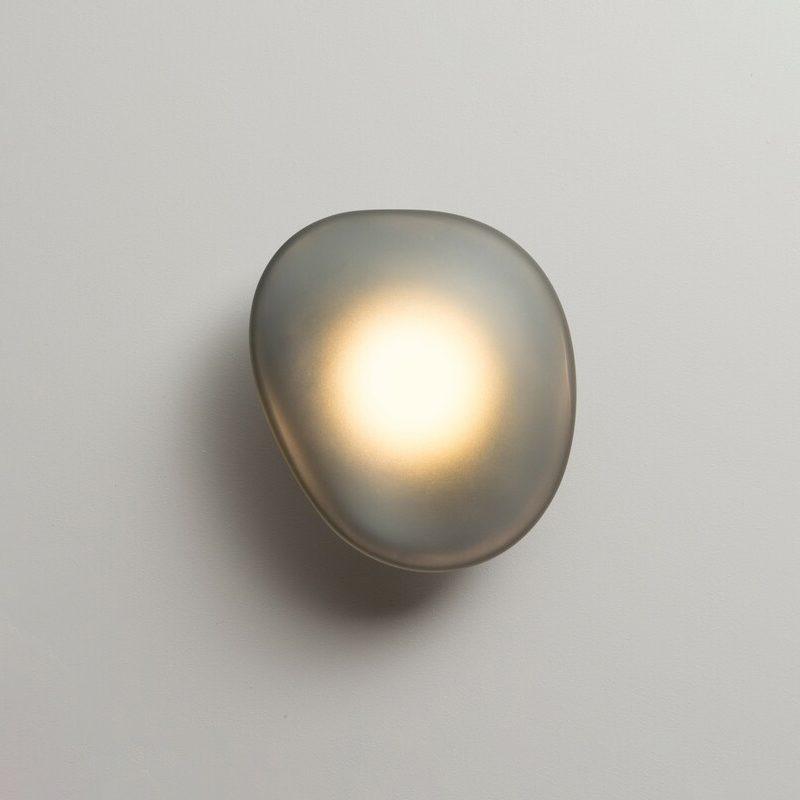 Asher | Wall Lamp Bubble Glass Light for Hallway or Office