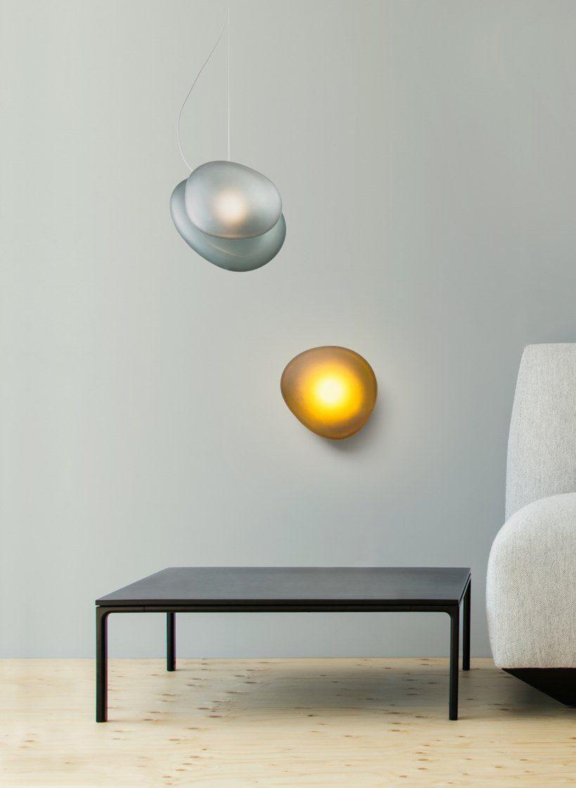 Asher | Wall Lamp Bubble Glass Light for Hallway or Office