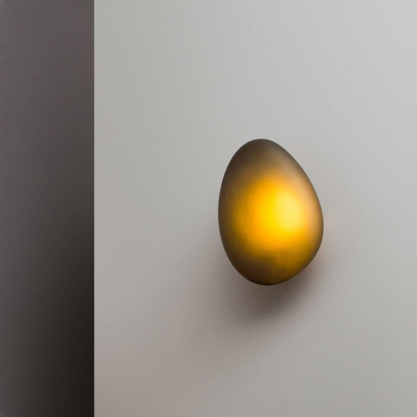 Asher | Wall Lamp Bubble Glass Light for Hallway or Office