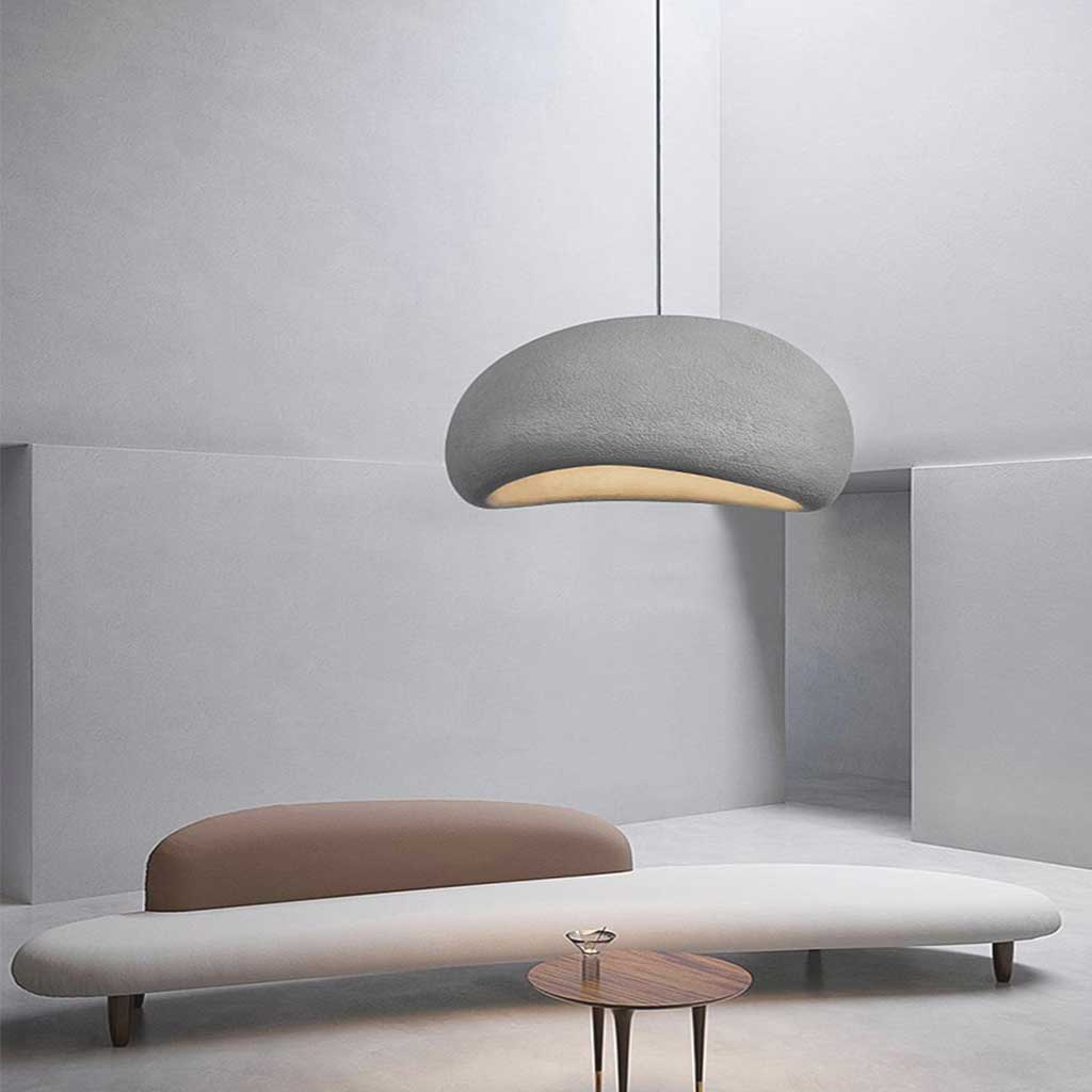 Wabi Sabi | Fiberglass Pendant Light - Lightweight