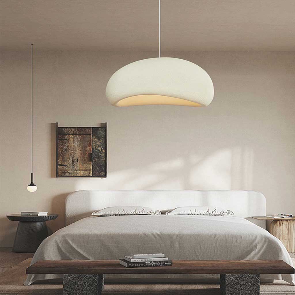 Wabi Sabi | Fiberglass Pendant Light - Lightweight