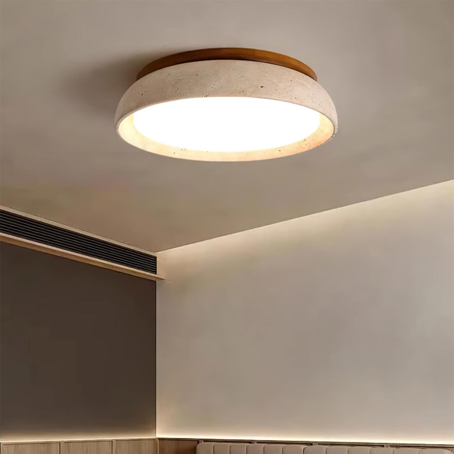 Kiro | Indoor Ceiling Light - Natural Stone