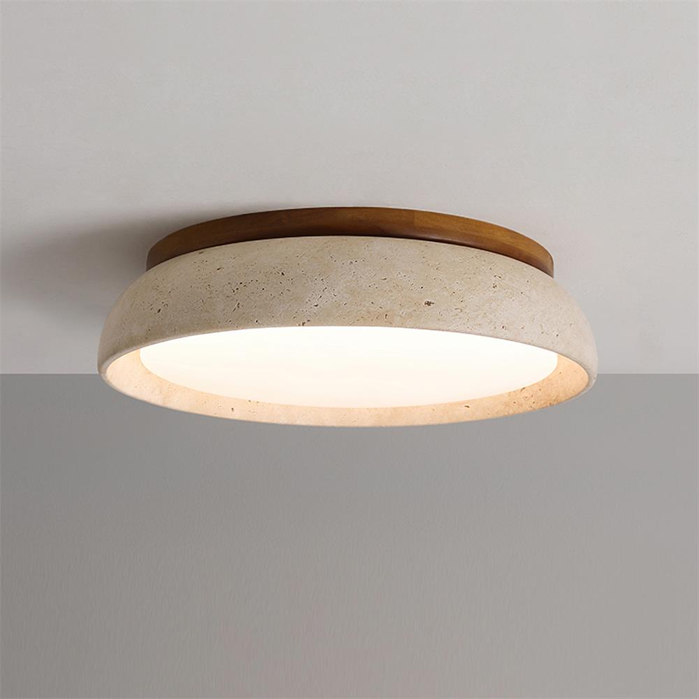 Kiro | Indoor Ceiling Light - Natural Stone