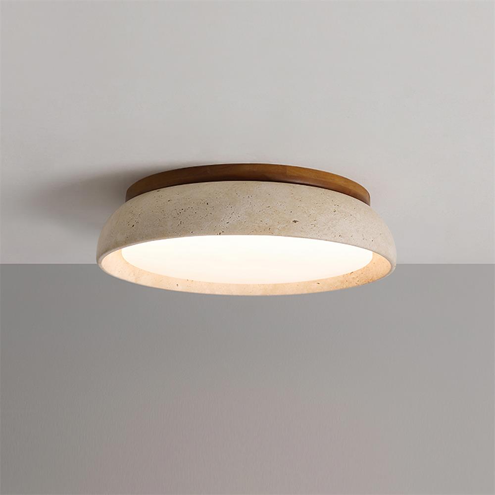 Kiro | Indoor Ceiling Light - Natural Stone