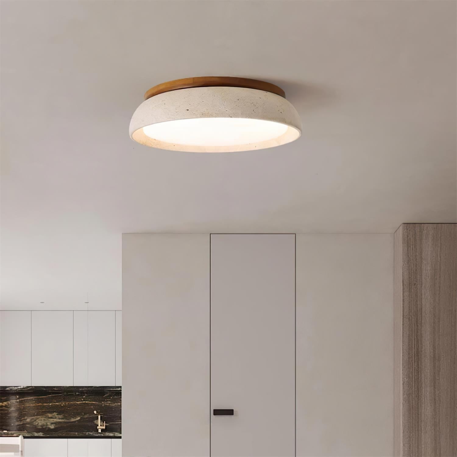 Kiro | Indoor Ceiling Light - Natural Stone