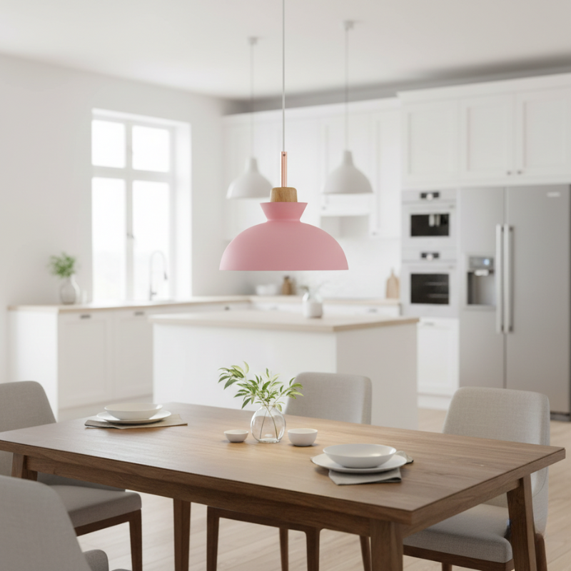 Renzo | Adjustable Dome Kitchen Dimmable Pendant Light