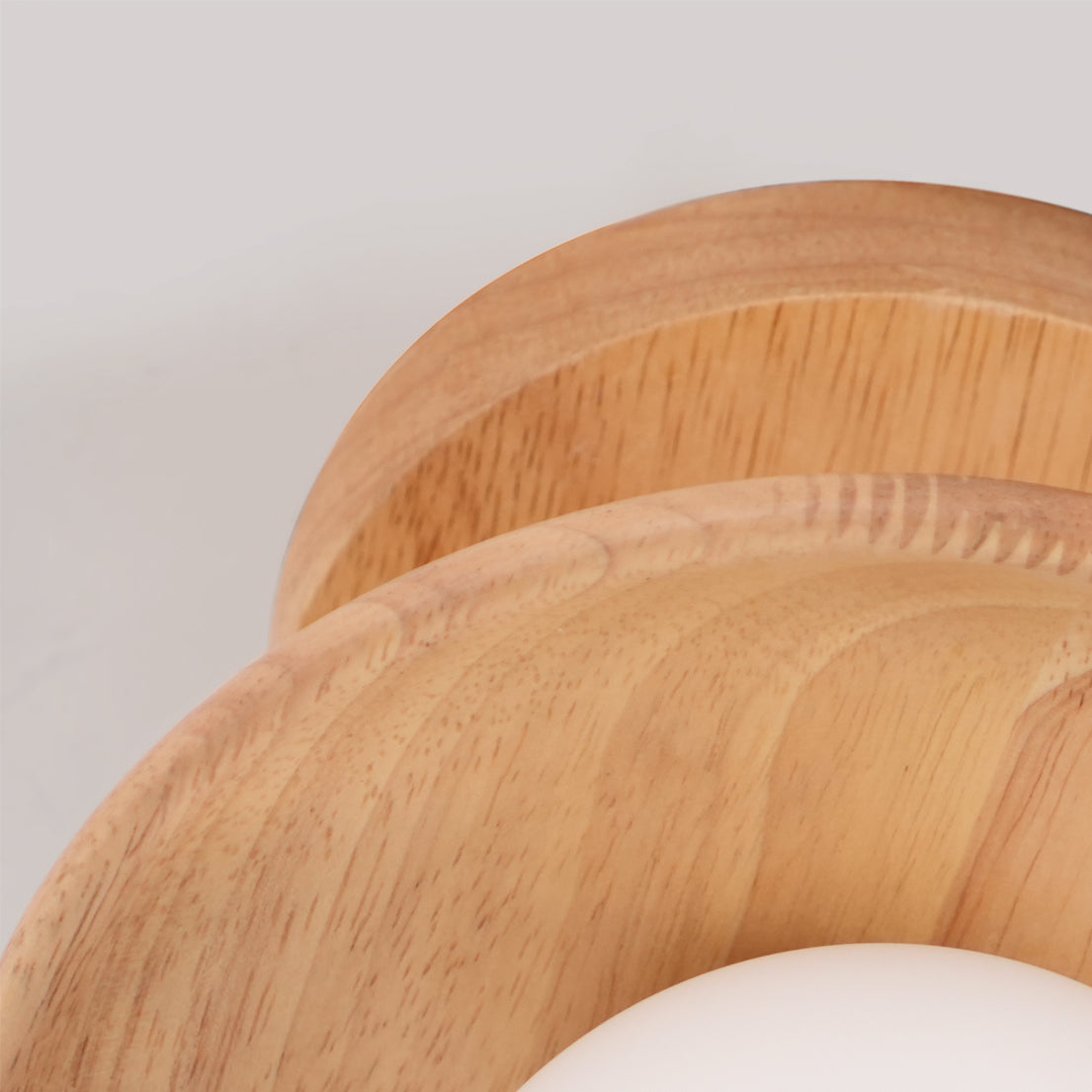 Glivon | Ash Wood Ceiling Light Flush Mount Entryway
