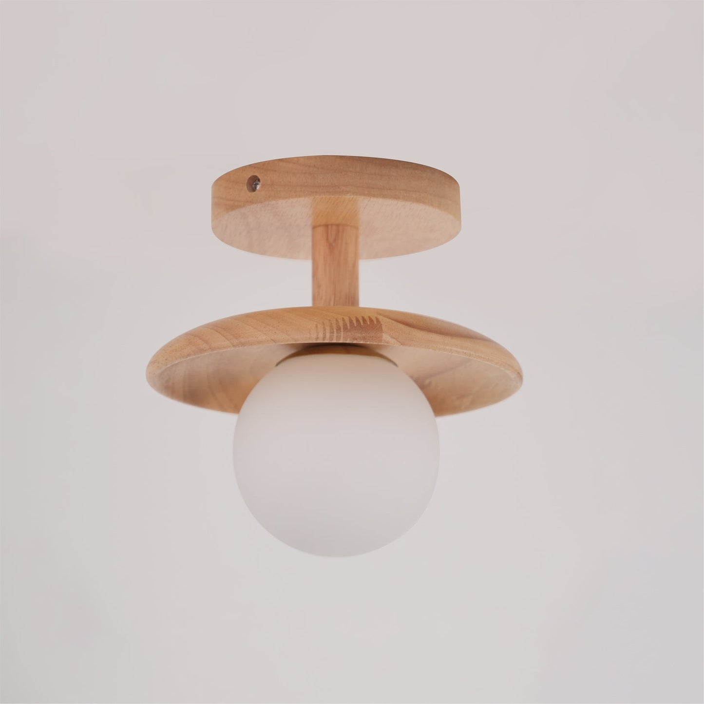 Glivon | Ash Wood Ceiling Light Flush Mount Entryway