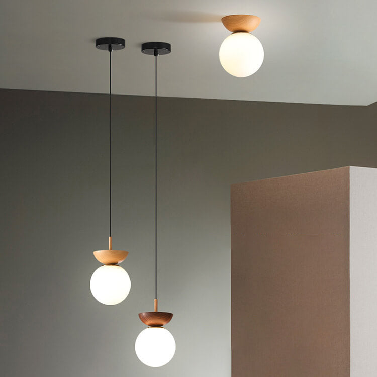 Tokyo | Japanese-Style Semi-Flush Ceiling Light