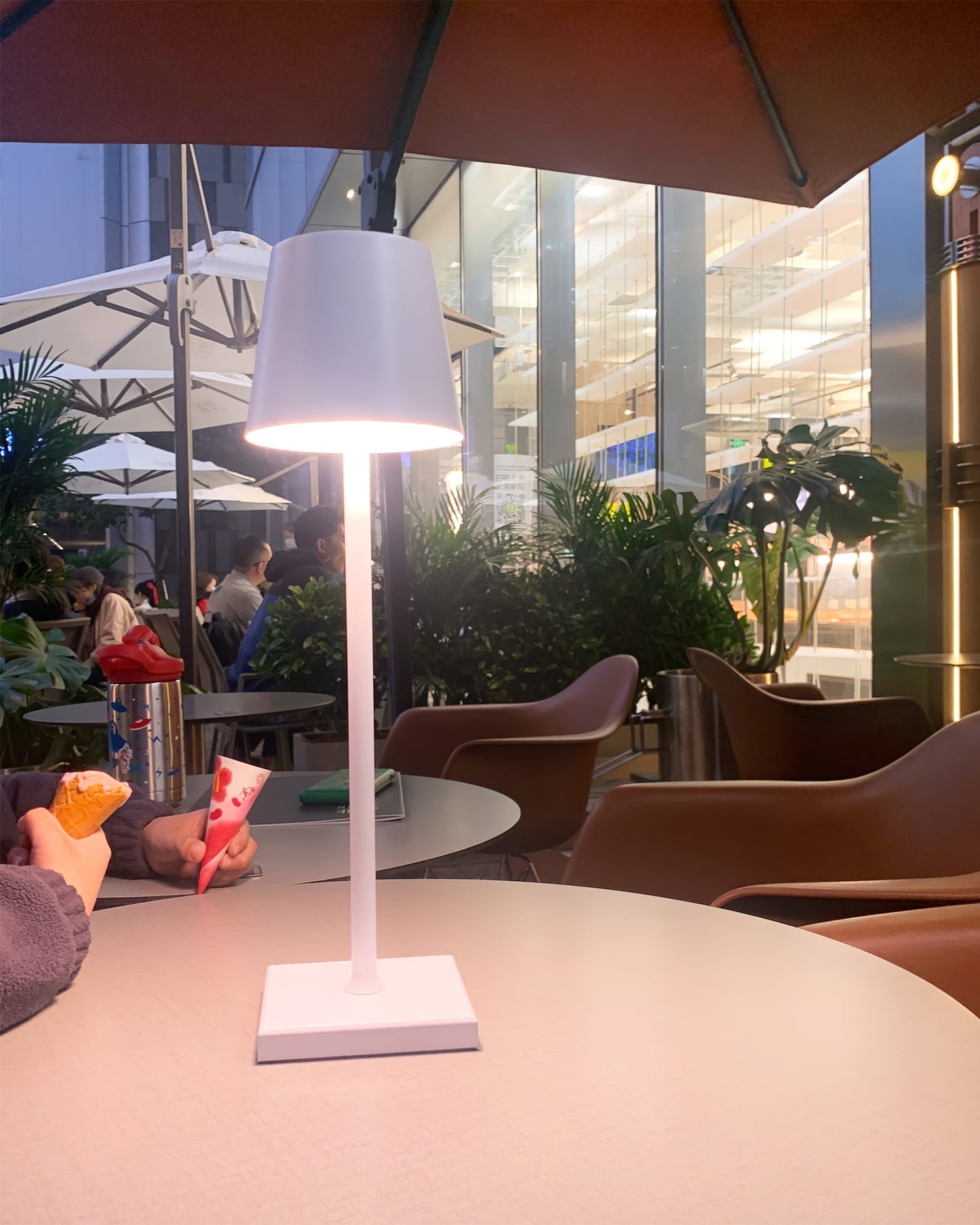 Veya | Dimmable USB Rechargeable Cordless LED Touch Table Lamp