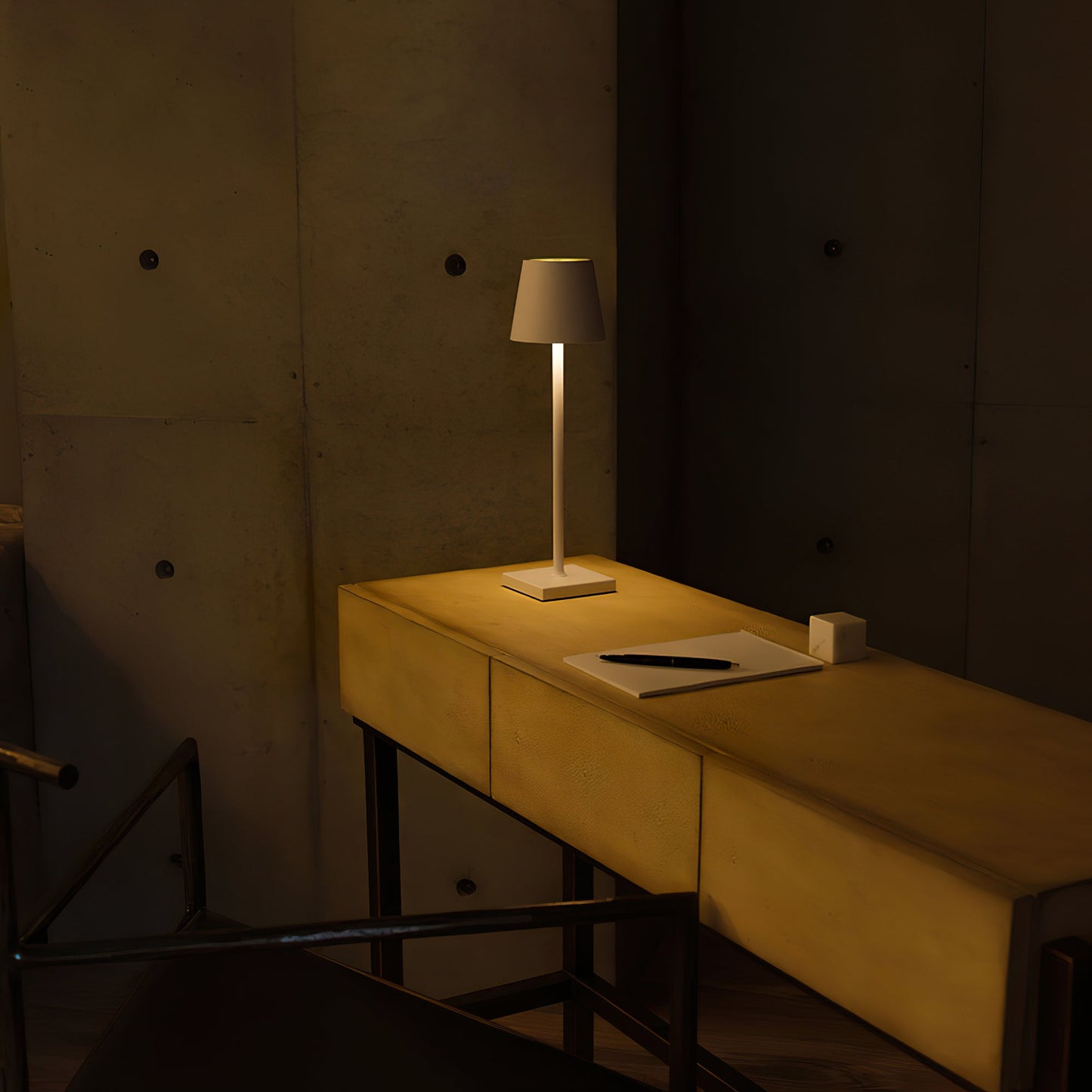 Veya | Dimmable USB Rechargeable Cordless LED Touch Table Lamp