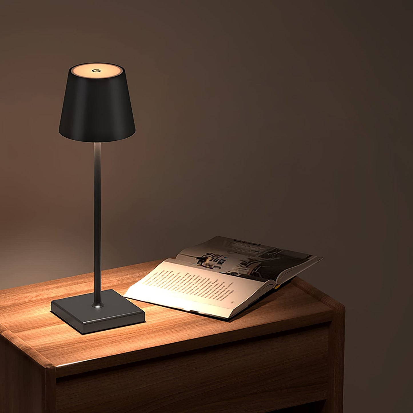 Veya | Dimmable USB Rechargeable Cordless LED Touch Table Lamp