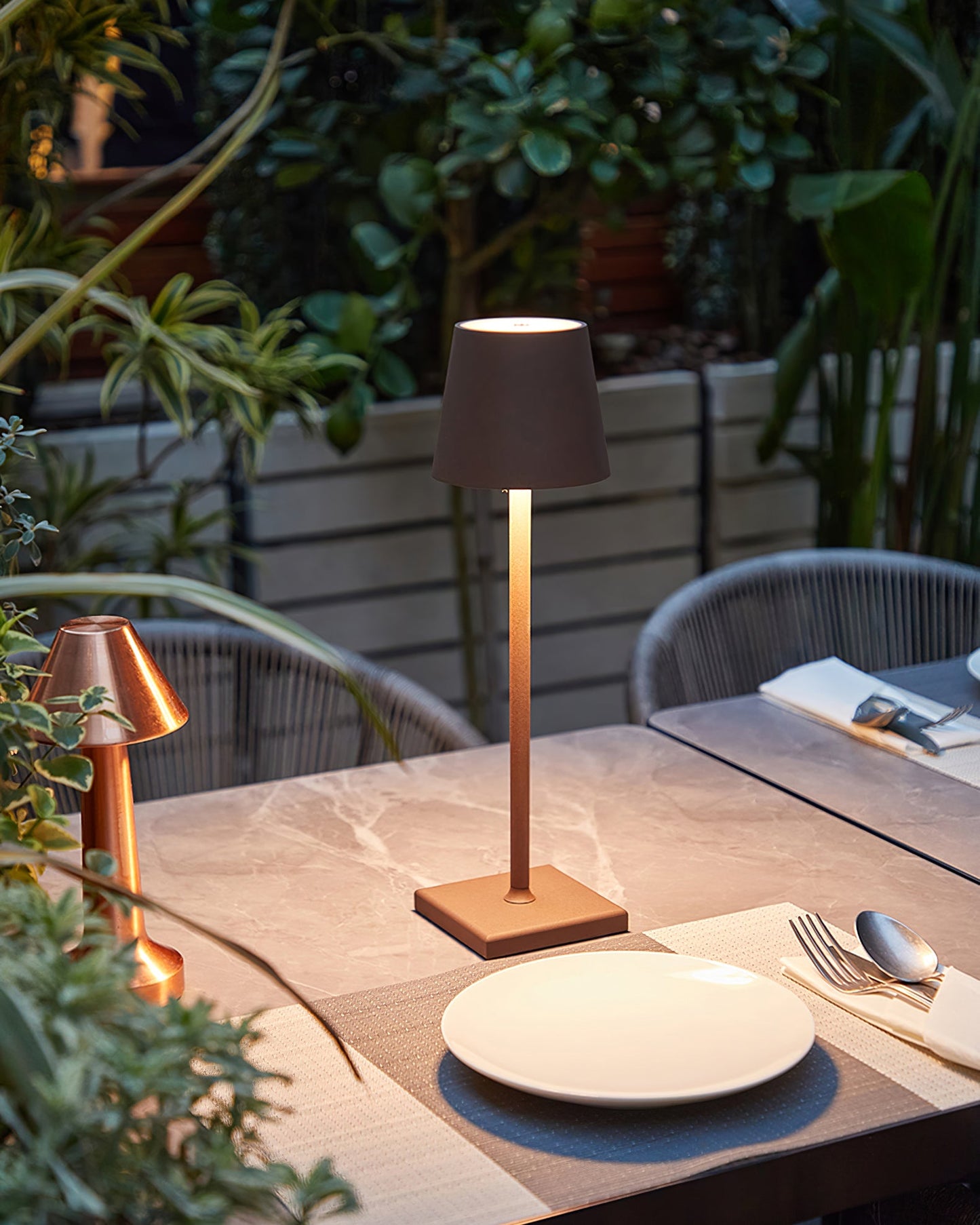 Veya | Dimmable USB Rechargeable Cordless LED Touch Table Lamp