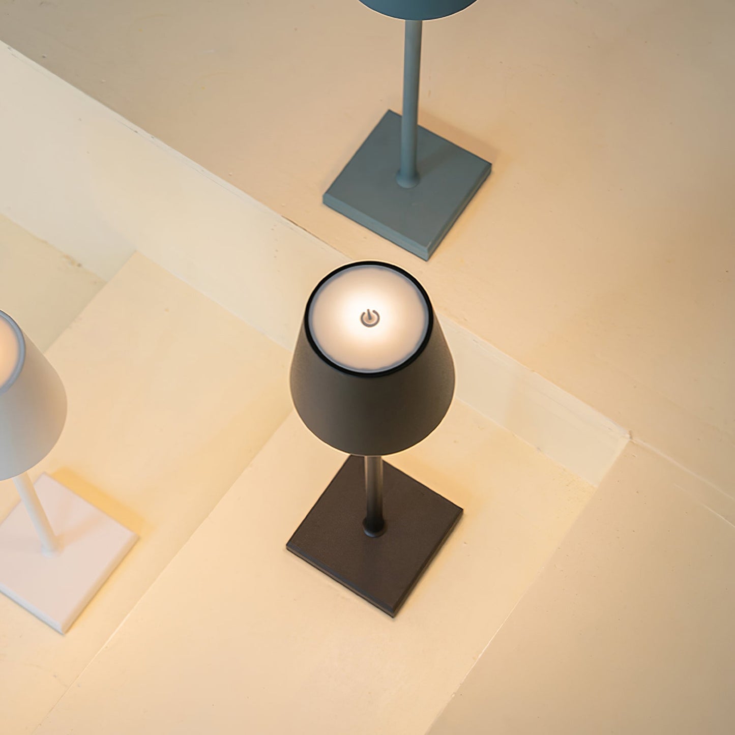 Veya | Dimmable USB Rechargeable Cordless LED Touch Table Lamp