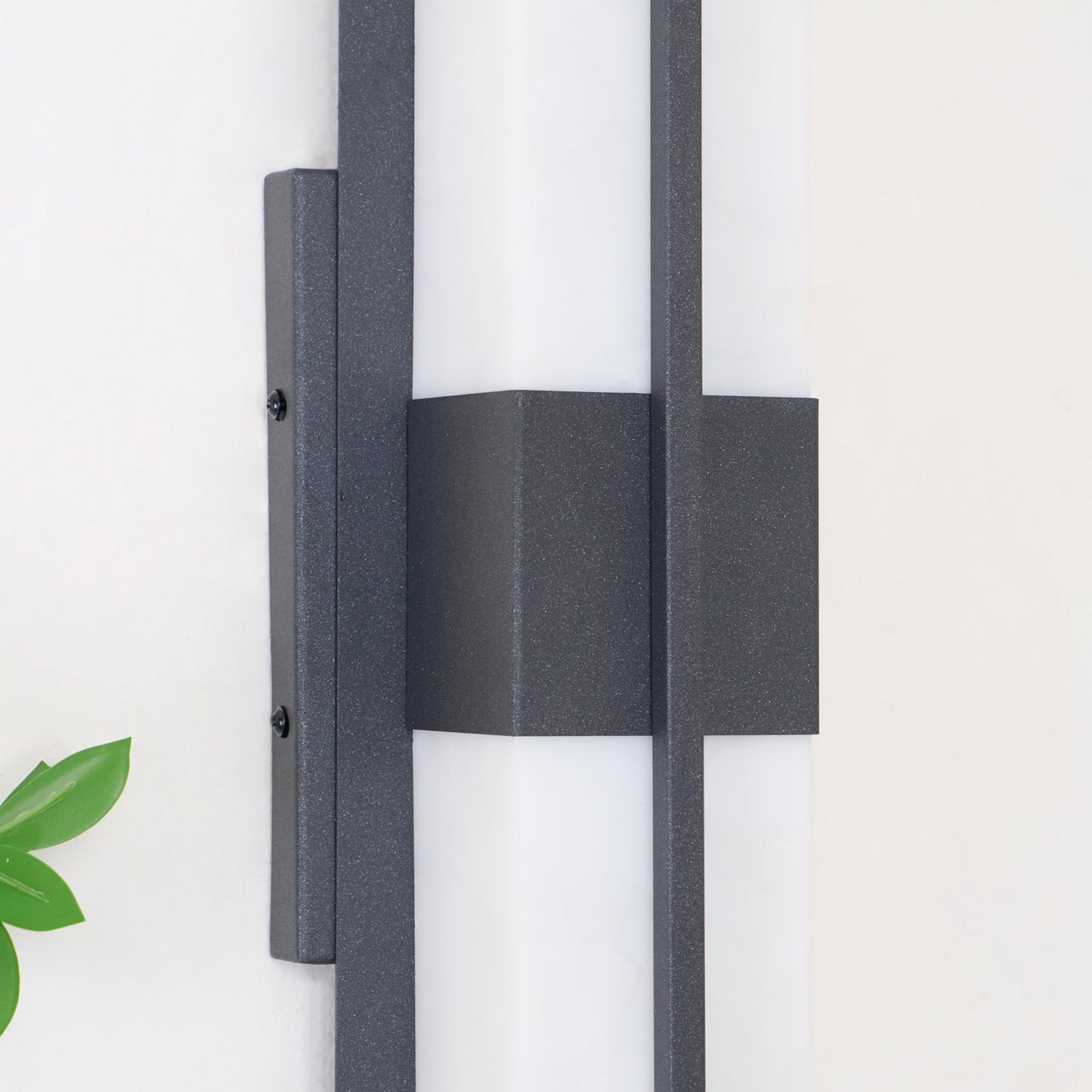 Thalor | Alabaster Contemporary LED Outdoor Wall Light