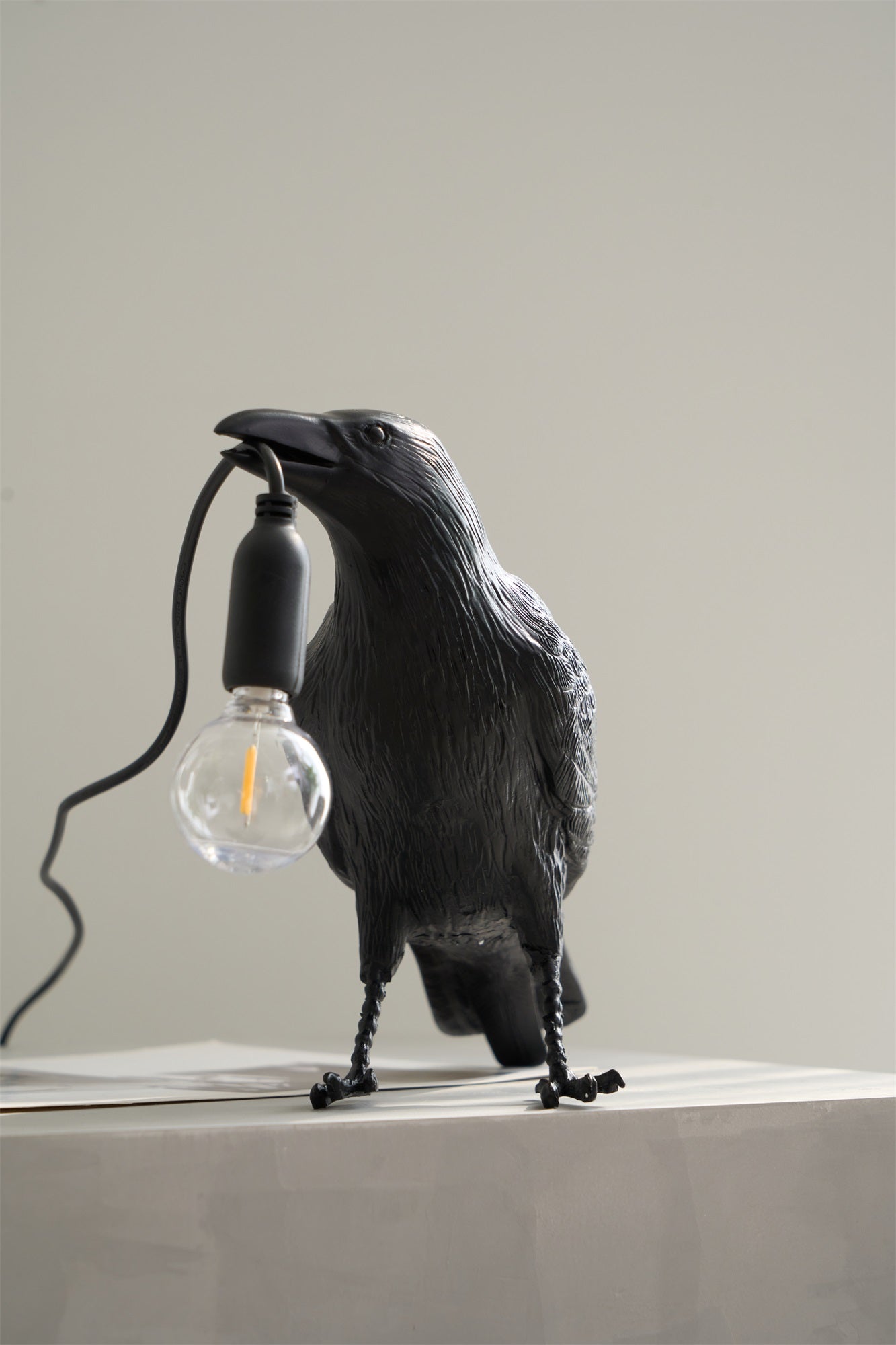 Marcellus | Bird Sculpture Resin Decorative Living Room Table Lamp