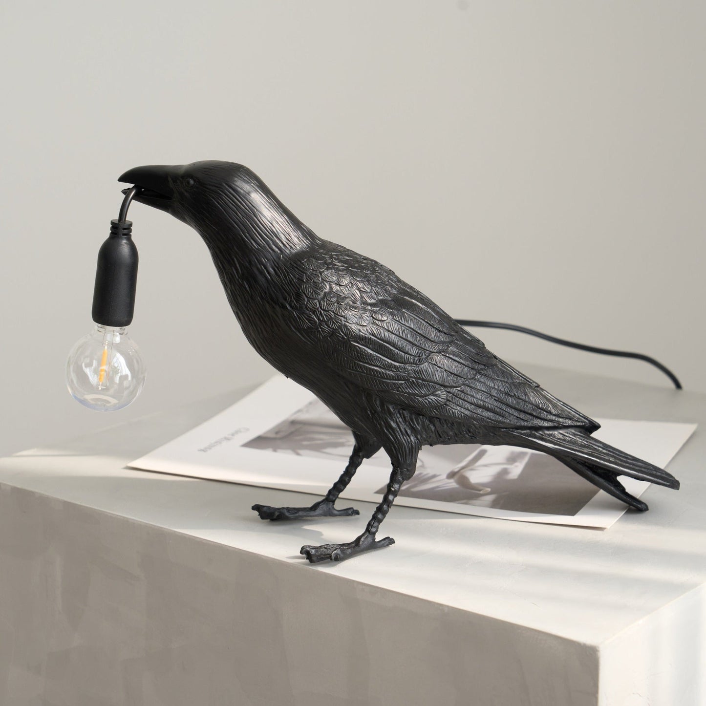 Marcellus | Bird Sculpture Resin Decorative Living Room Table Lamp