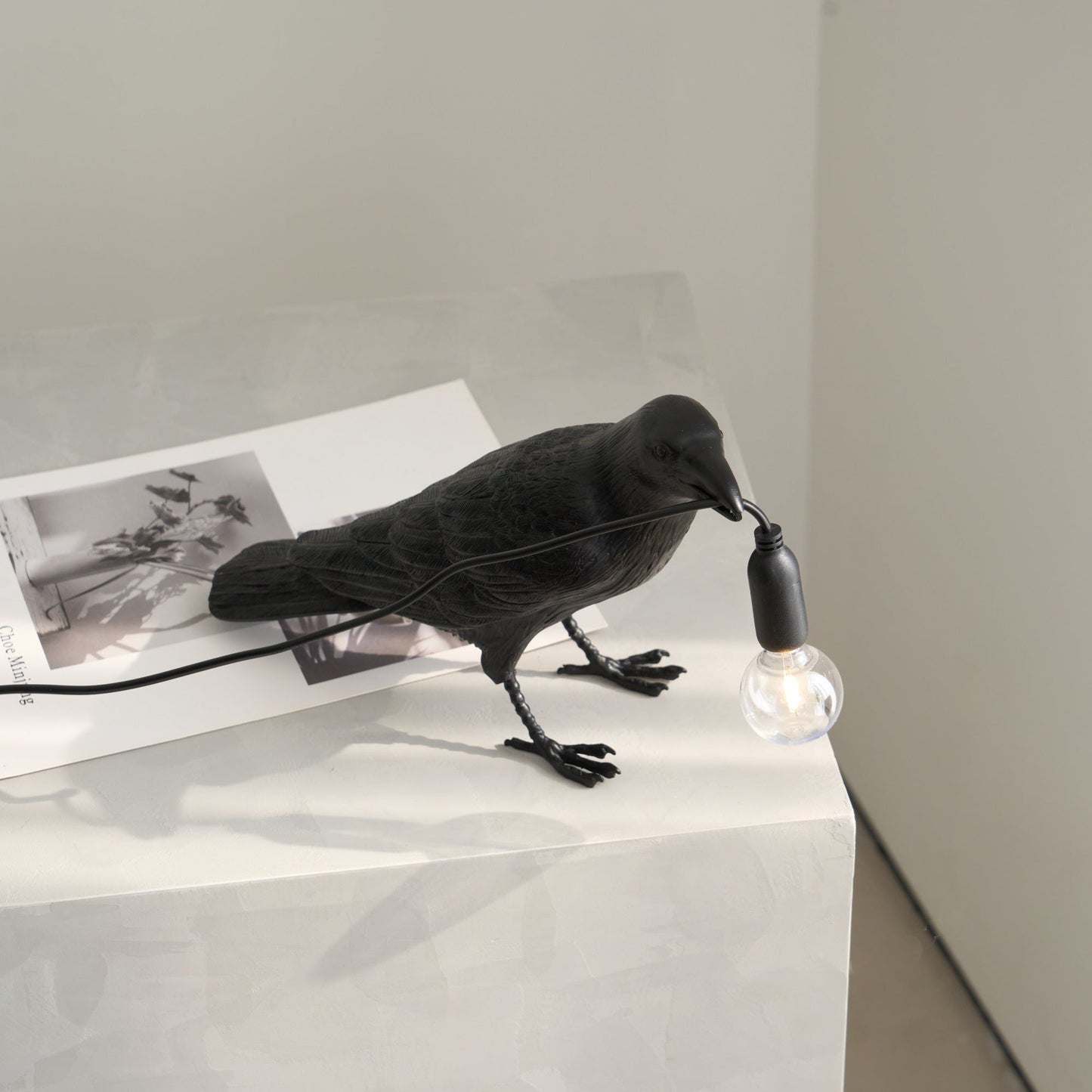 Marcellus | Bird Sculpture Resin Decorative Living Room Table Lamp