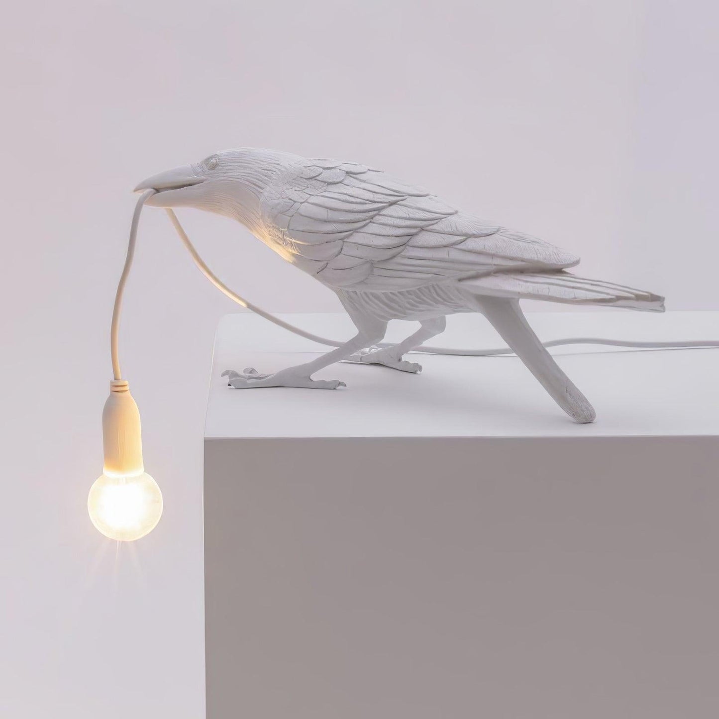 Marcellus | Bird Sculpture Resin Decorative Living Room Table Lamp