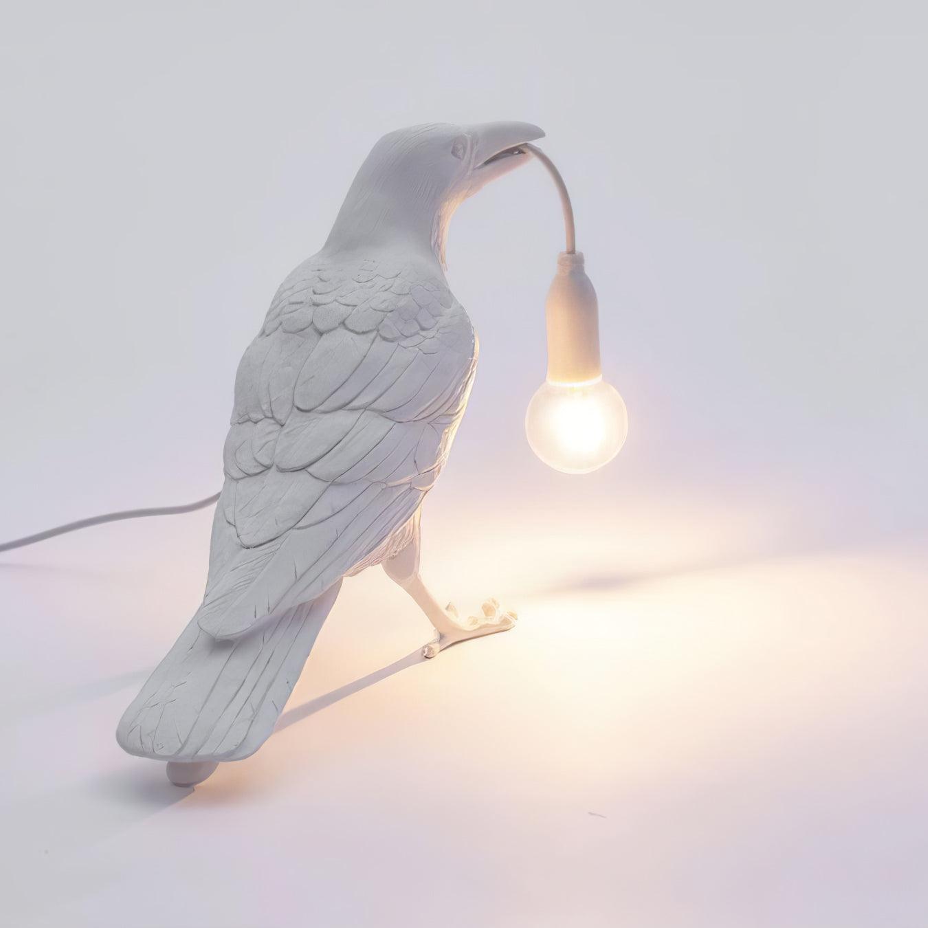 Marcellus | Bird Sculpture Resin Decorative Living Room Table Lamp