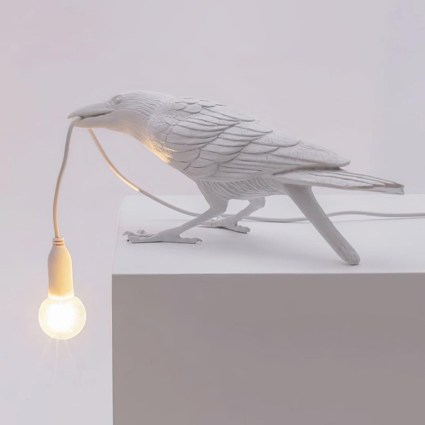 Marcellus | Bird Sculpture Resin Decorative Living Room Table Lamp