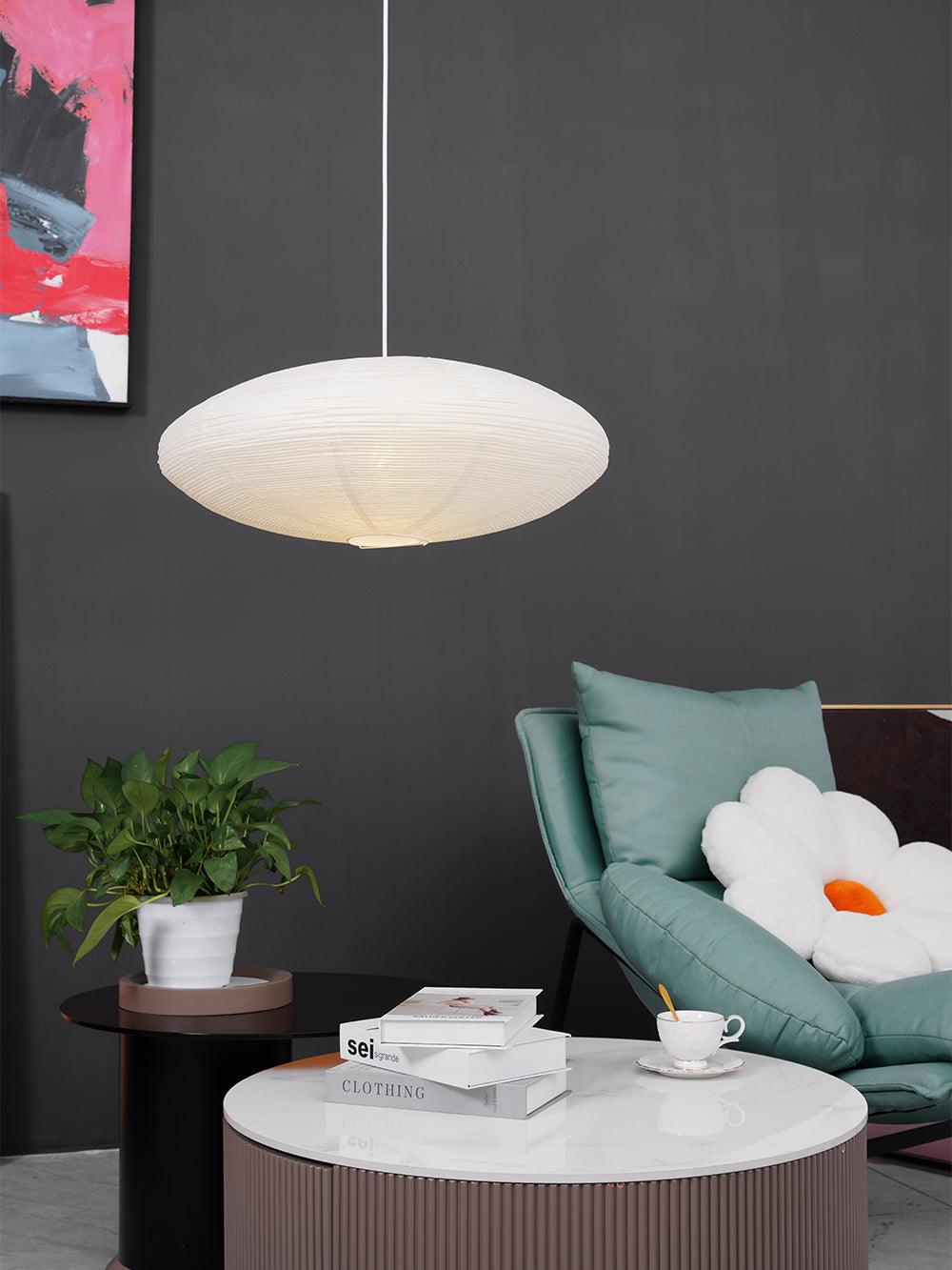 Zephyra | Japanese-Style Handcrafted Pendant Light for Living Room