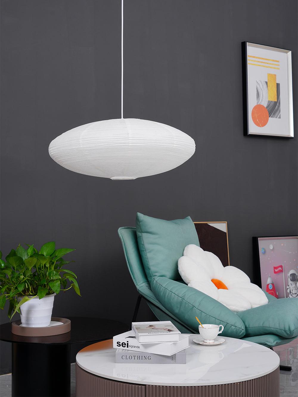 Zephyra | Japanese-Style Handcrafted Pendant Light for Living Room