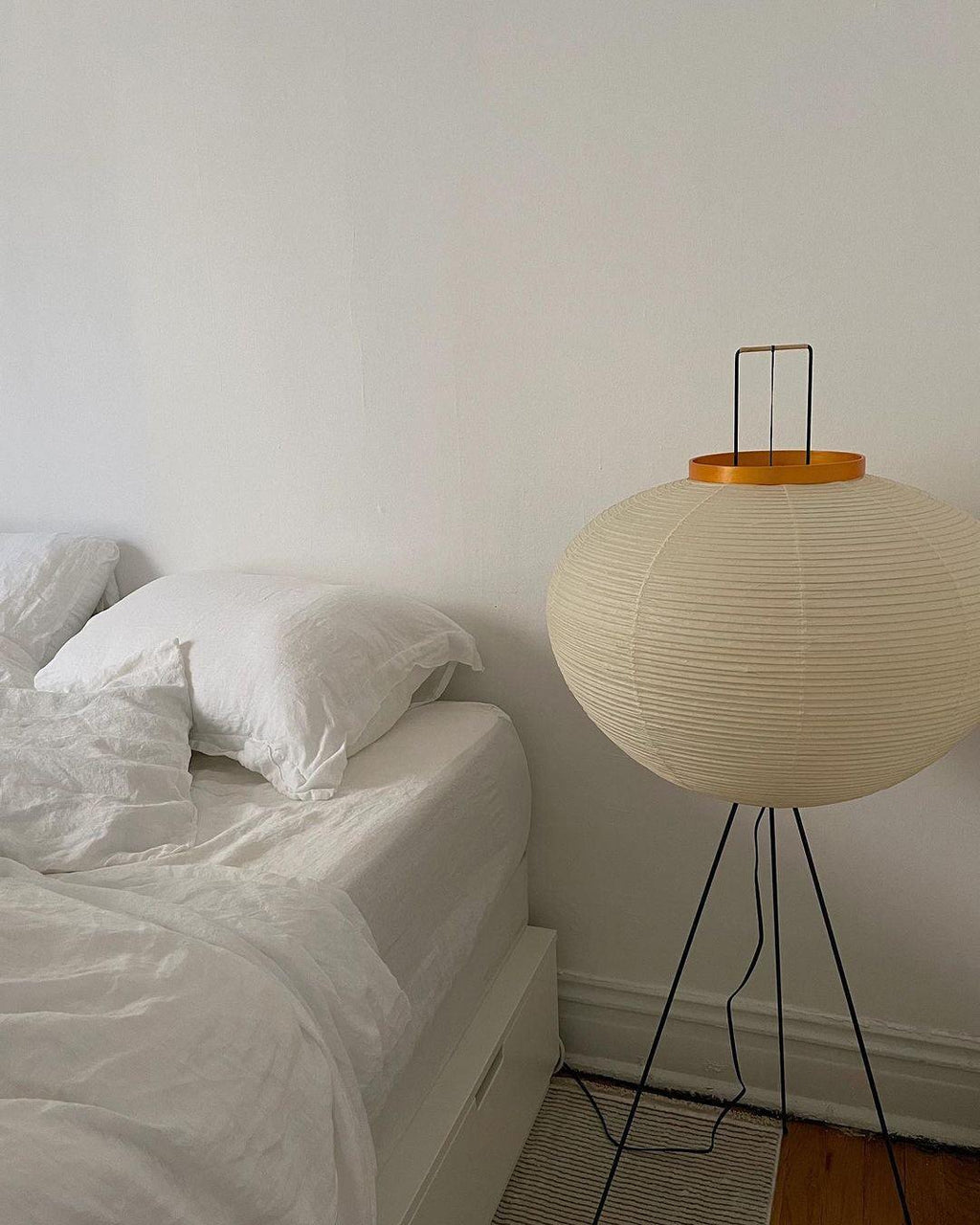 Jaxen | Classic Paper Floor Lamp Lighting for Bedroom or Lounge