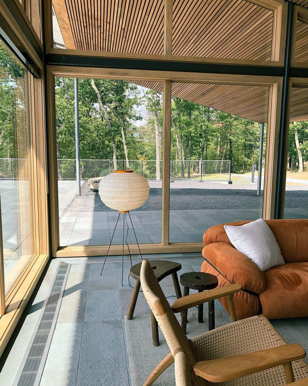 Jaxen | Classic Paper Floor Lamp Lighting for Bedroom or Lounge
