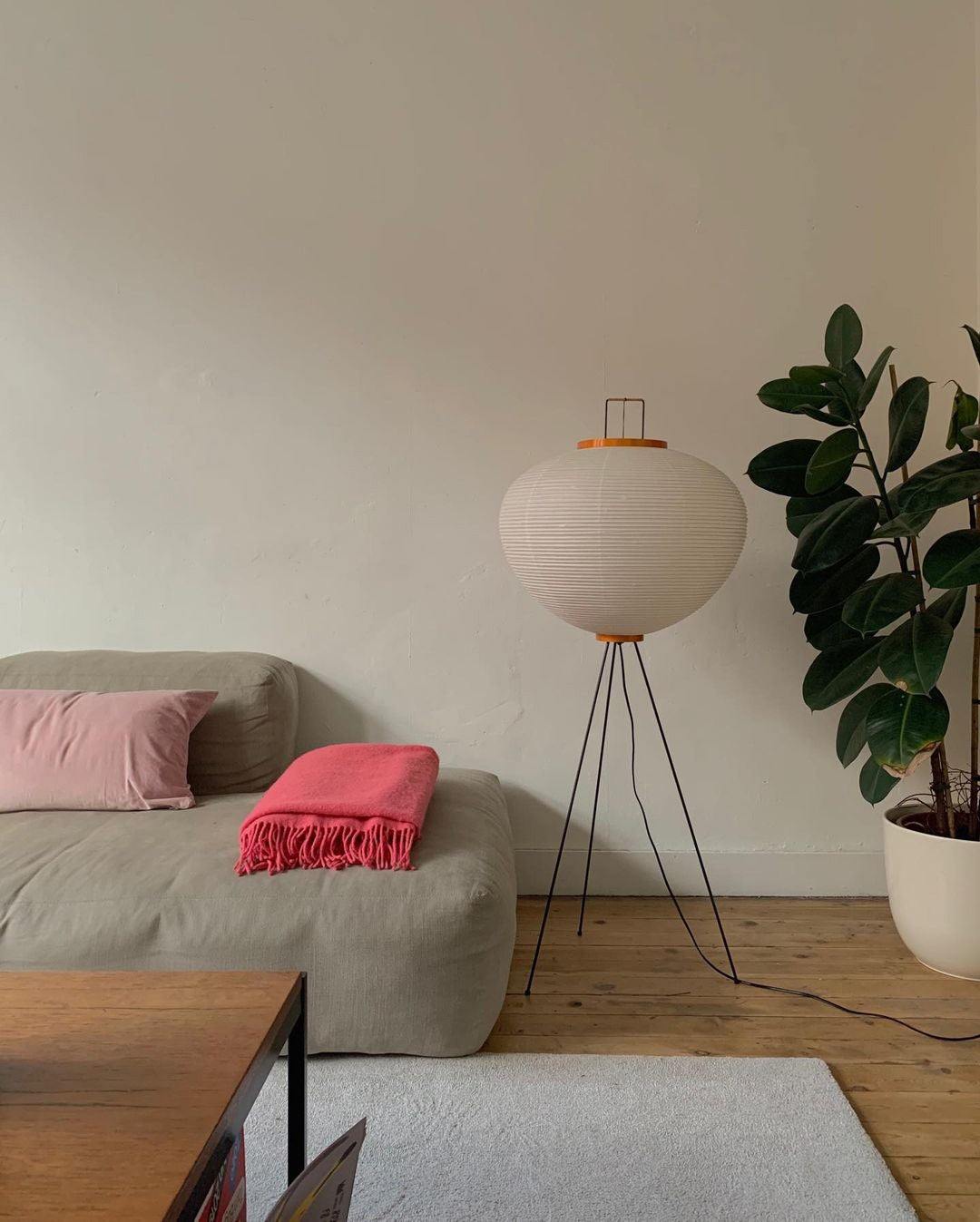 Jaxen | Classic Paper Floor Lamp Lighting for Bedroom or Lounge