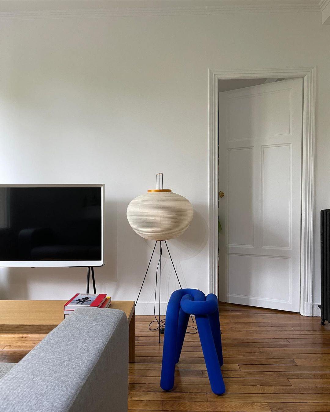 Jaxen | Classic Paper Floor Lamp Lighting for Bedroom or Lounge