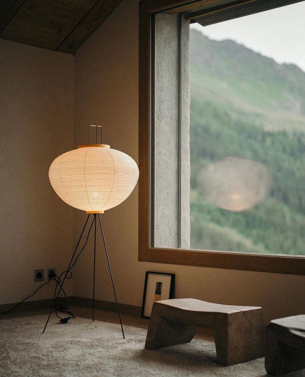 Jaxen | Classic Paper Floor Lamp Lighting for Bedroom or Lounge