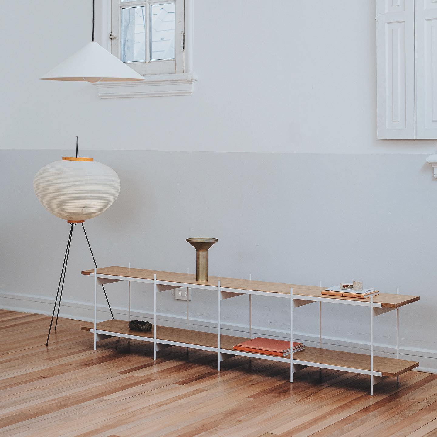Jaxen | Classic Paper Floor Lamp Lighting for Bedroom or Lounge
