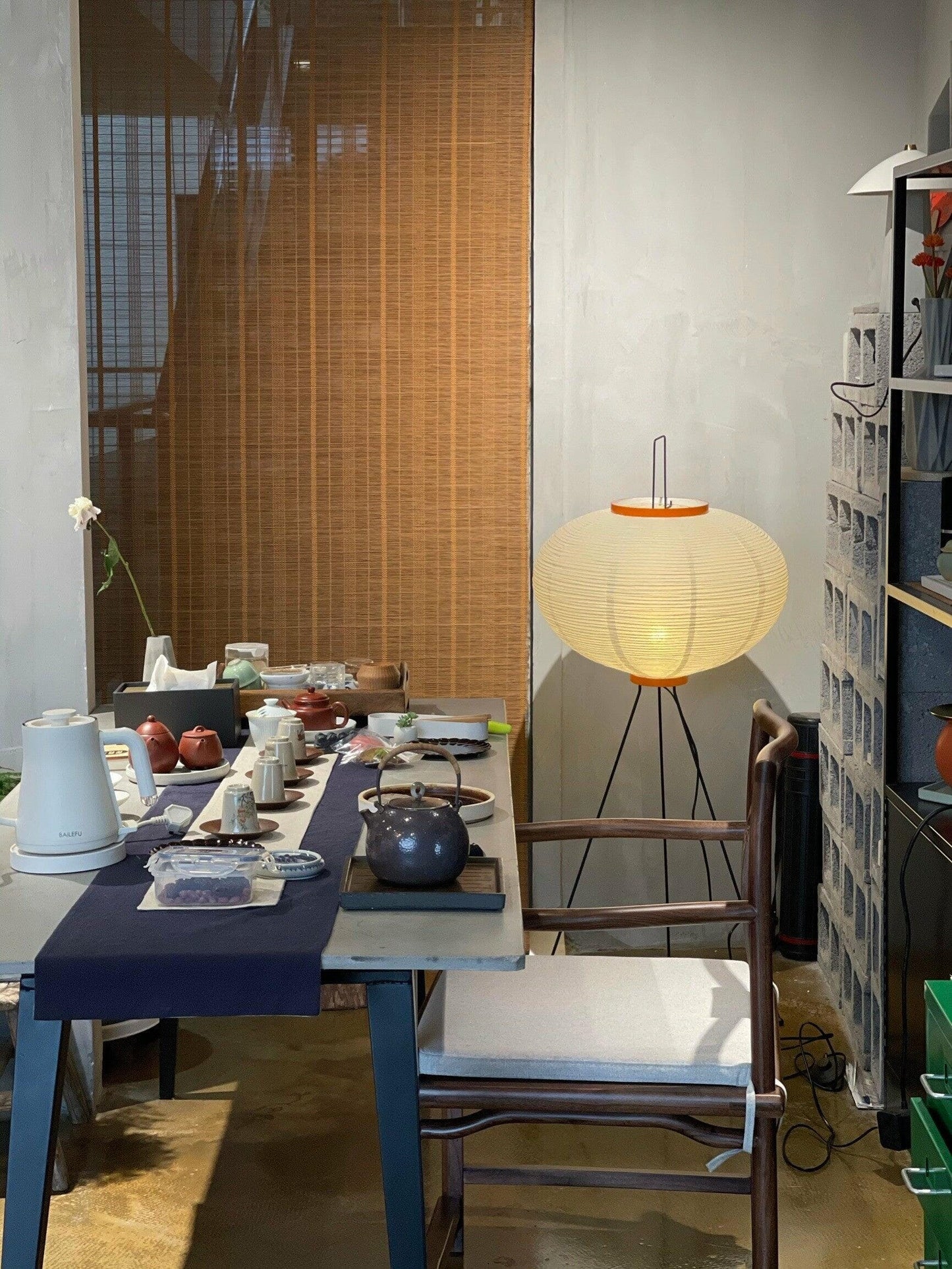 Jaxen | Classic Paper Floor Lamp Lighting for Bedroom or Lounge