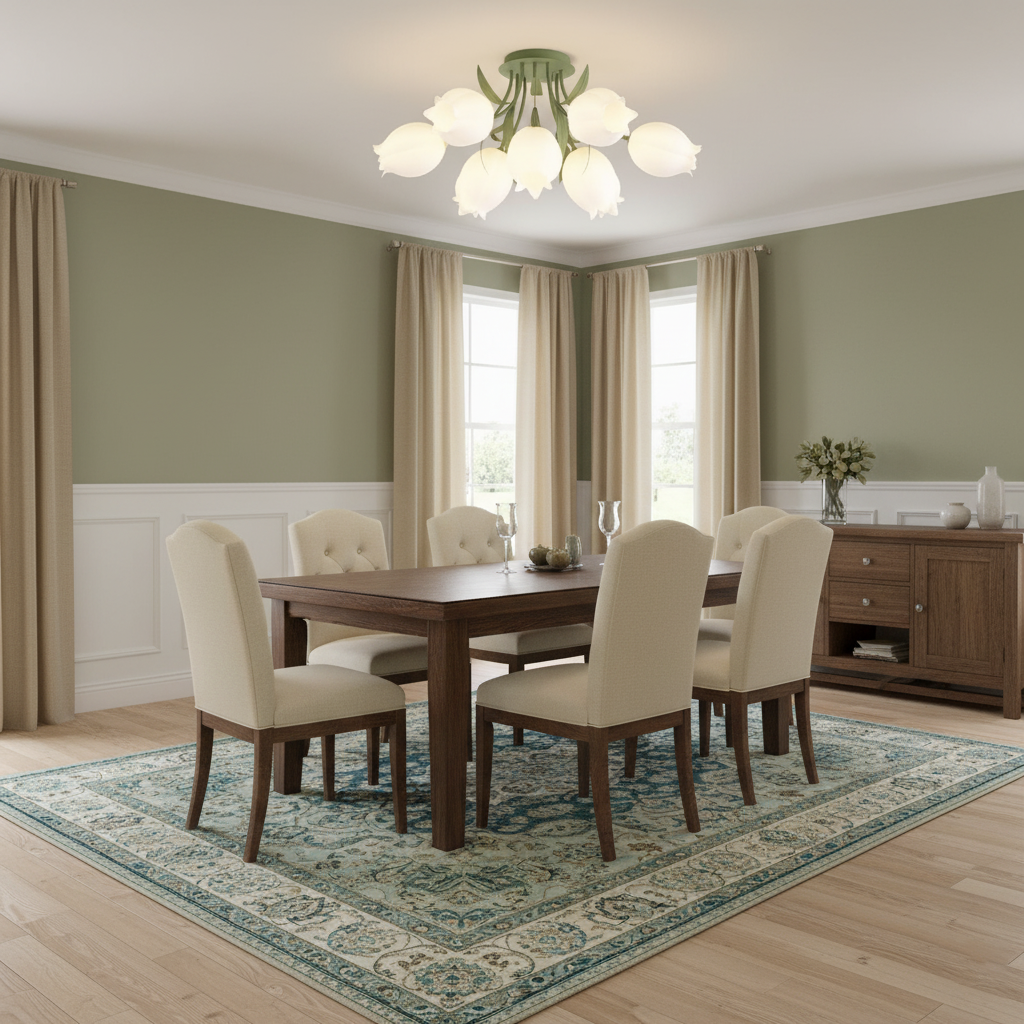 Lily Flower | LED Ceiling Light, Living Room