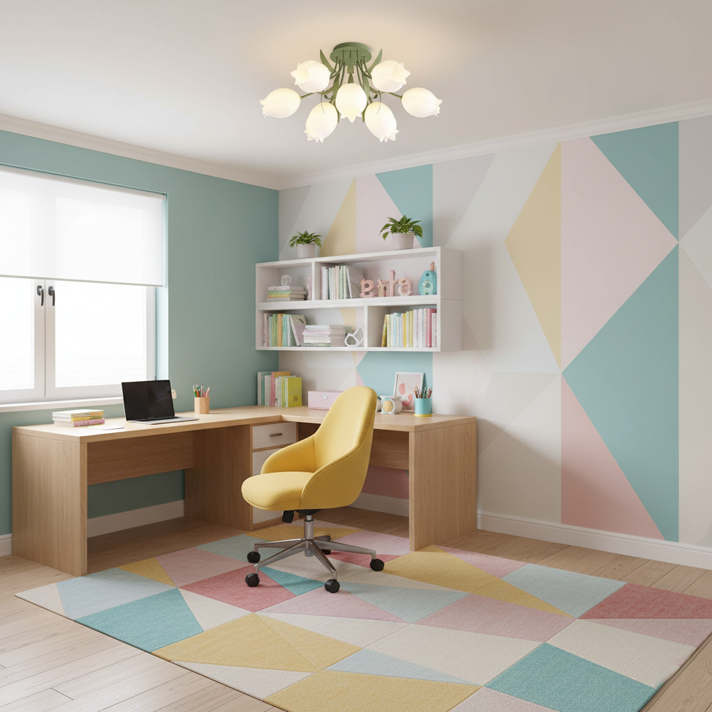 Lily Flower | LED Ceiling Light, Living Room