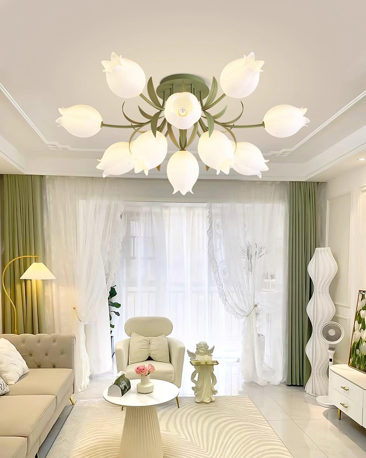 Lily Flower | LED Ceiling Light, Living Room