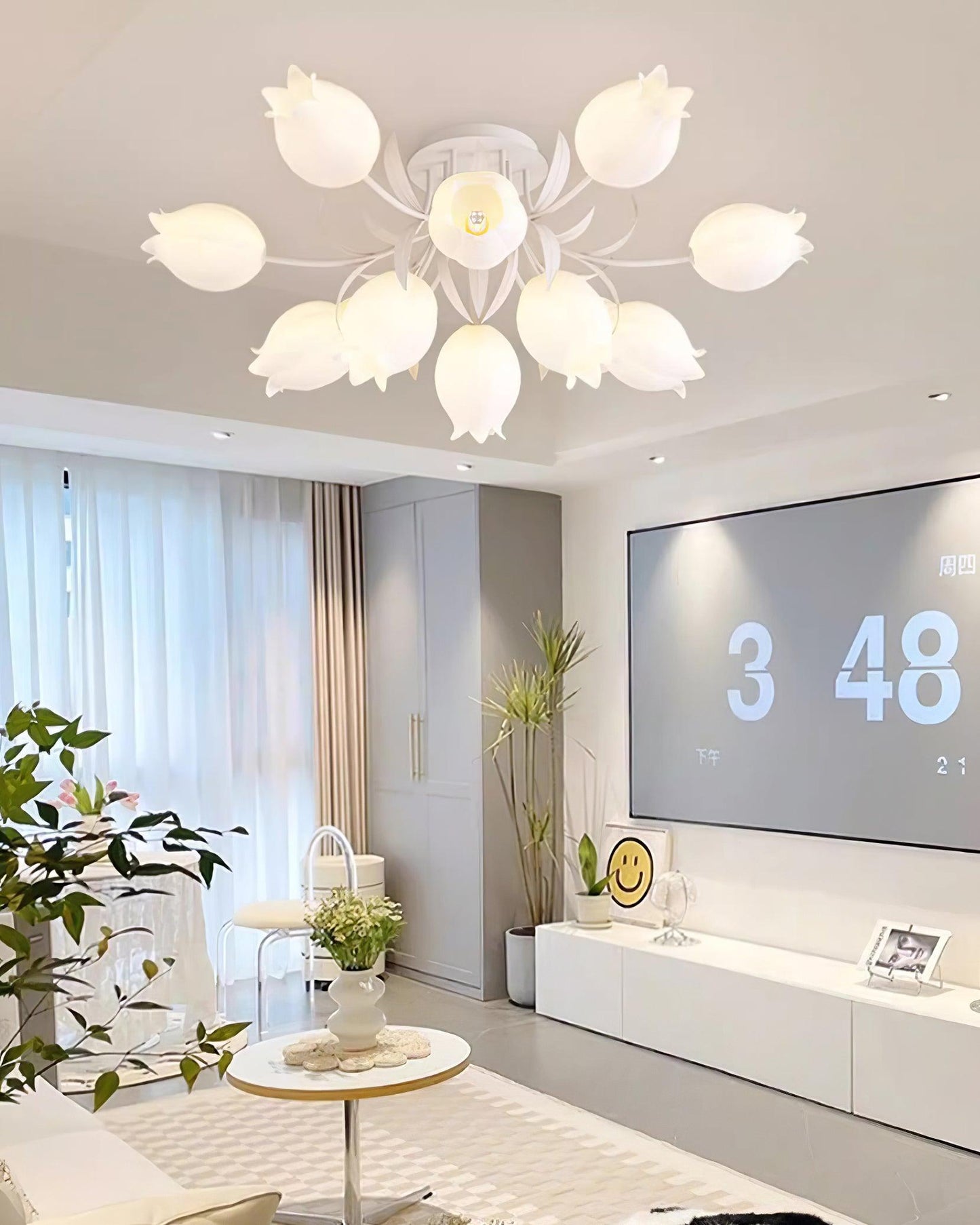 Lily Flower | LED Ceiling Light, Living Room