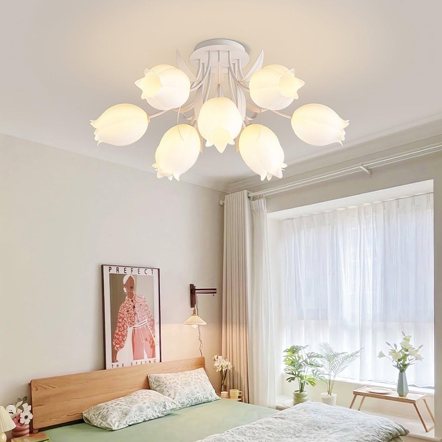 Lily Flower | LED Ceiling Light, Living Room