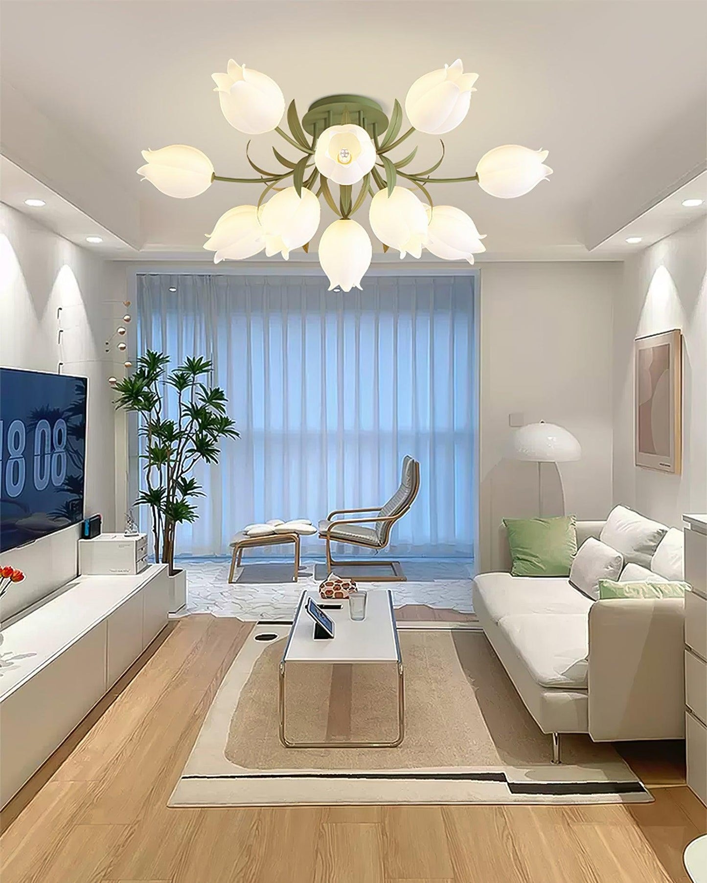 Lily Flower | LED Ceiling Light, Living Room