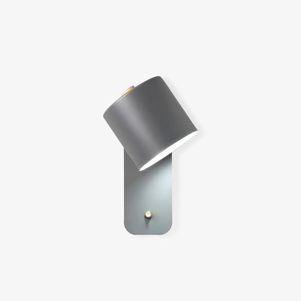 Orin | Rotatable Cylinder Wall Lamp Metal Adjustable for Bedroom Living Room