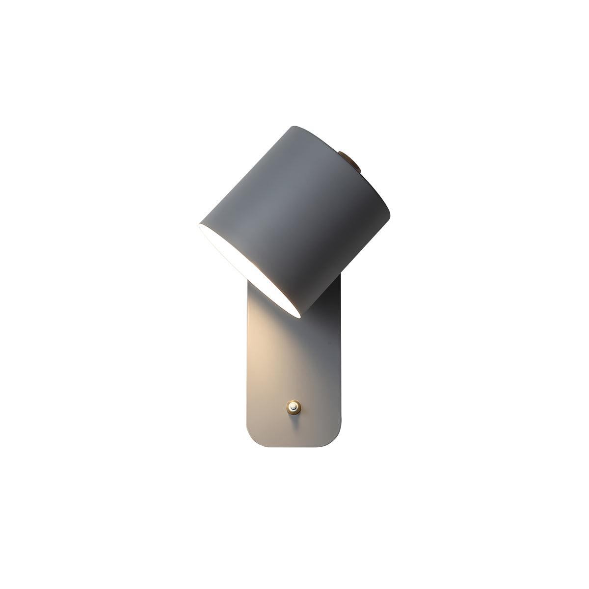 Orin | Rotatable Cylinder Wall Lamp Metal Adjustable for Bedroom Living Room