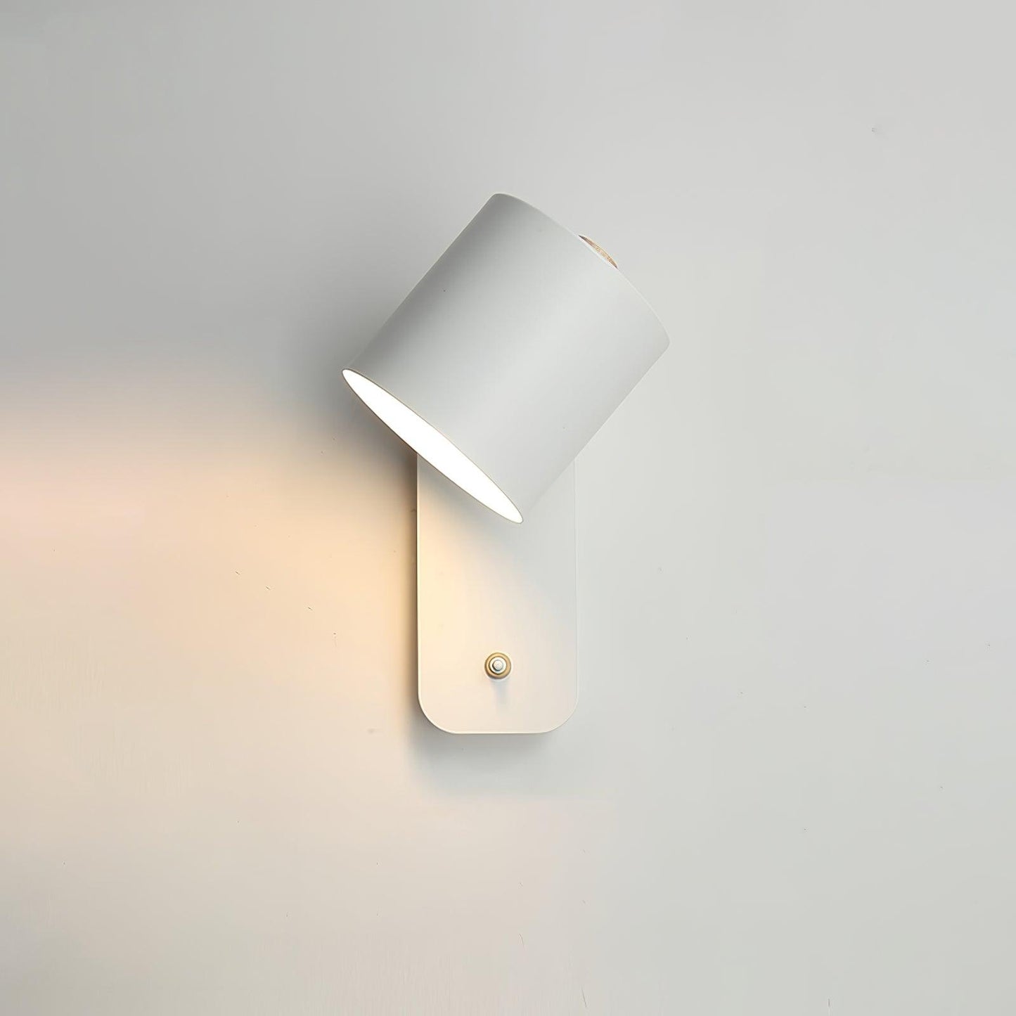 Orin | Rotatable Cylinder Wall Lamp Metal Adjustable for Bedroom Living Room