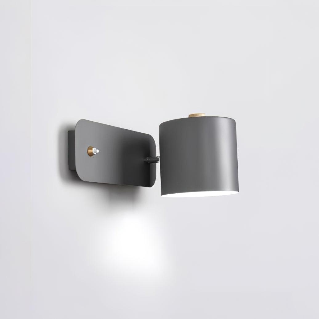 Orin | Rotatable Cylinder Wall Lamp Metal Adjustable for Bedroom Living Room