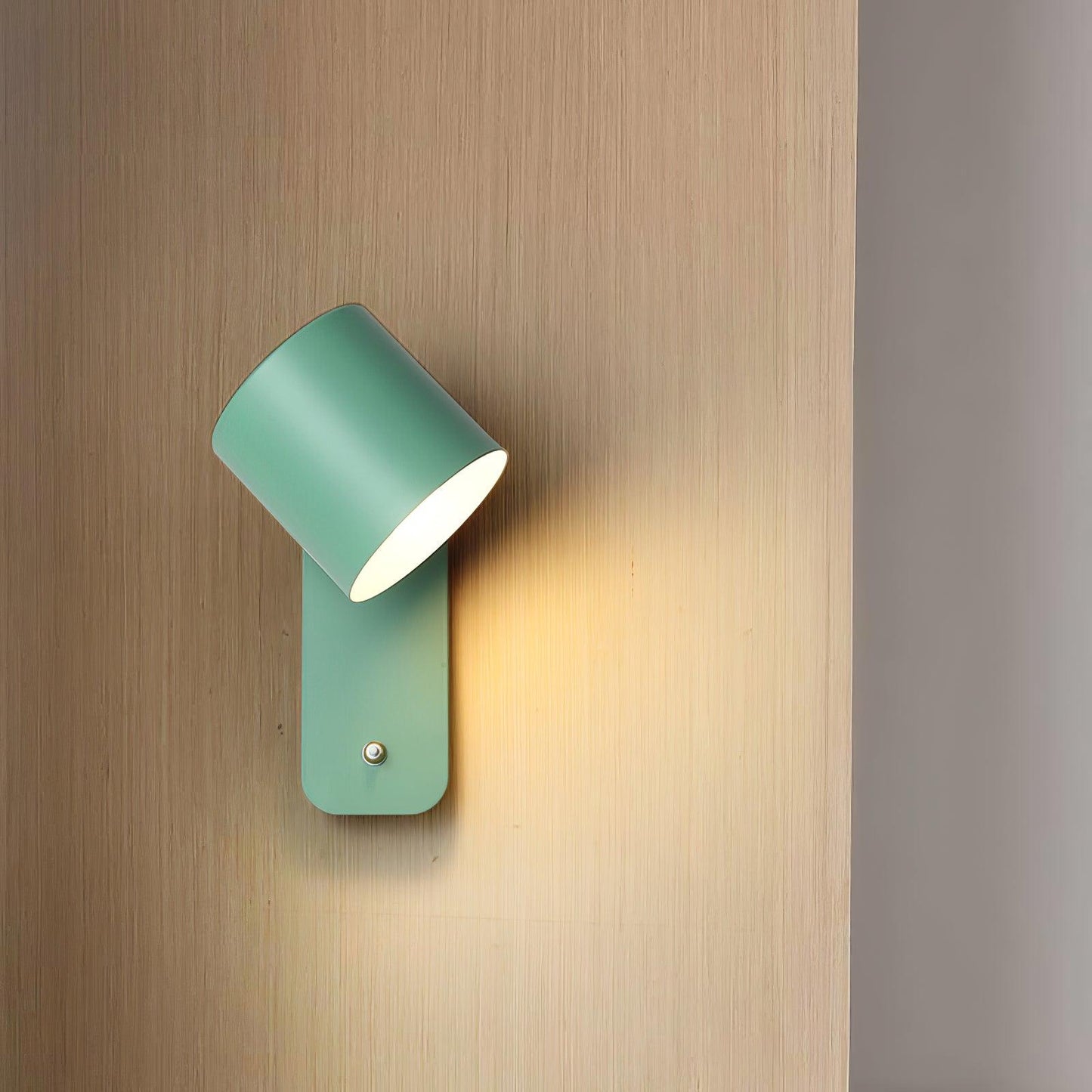 Orin | Rotatable Cylinder Wall Lamp Metal Adjustable for Bedroom Living Room