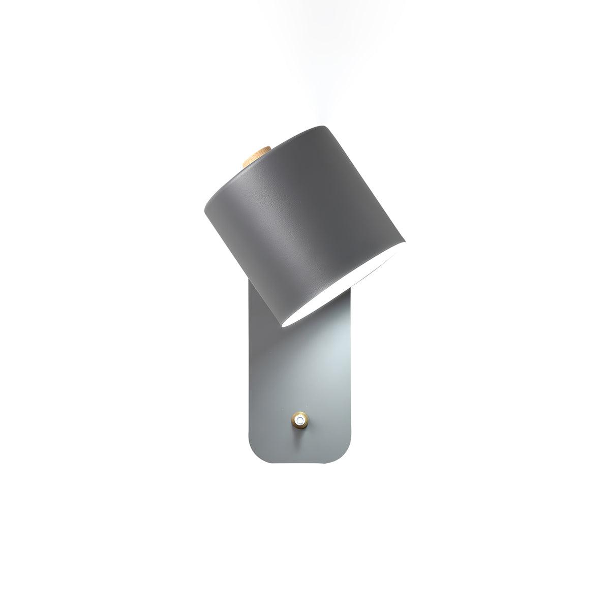 Orin | Rotatable Cylinder Wall Lamp Metal Adjustable for Bedroom Living Room