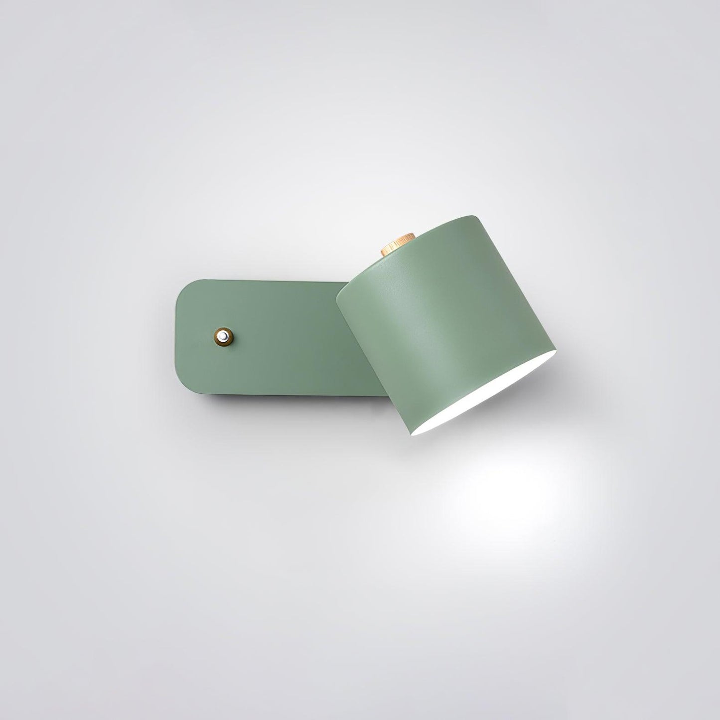 Orin | Rotatable Cylinder Wall Lamp Metal Adjustable for Bedroom Living Room